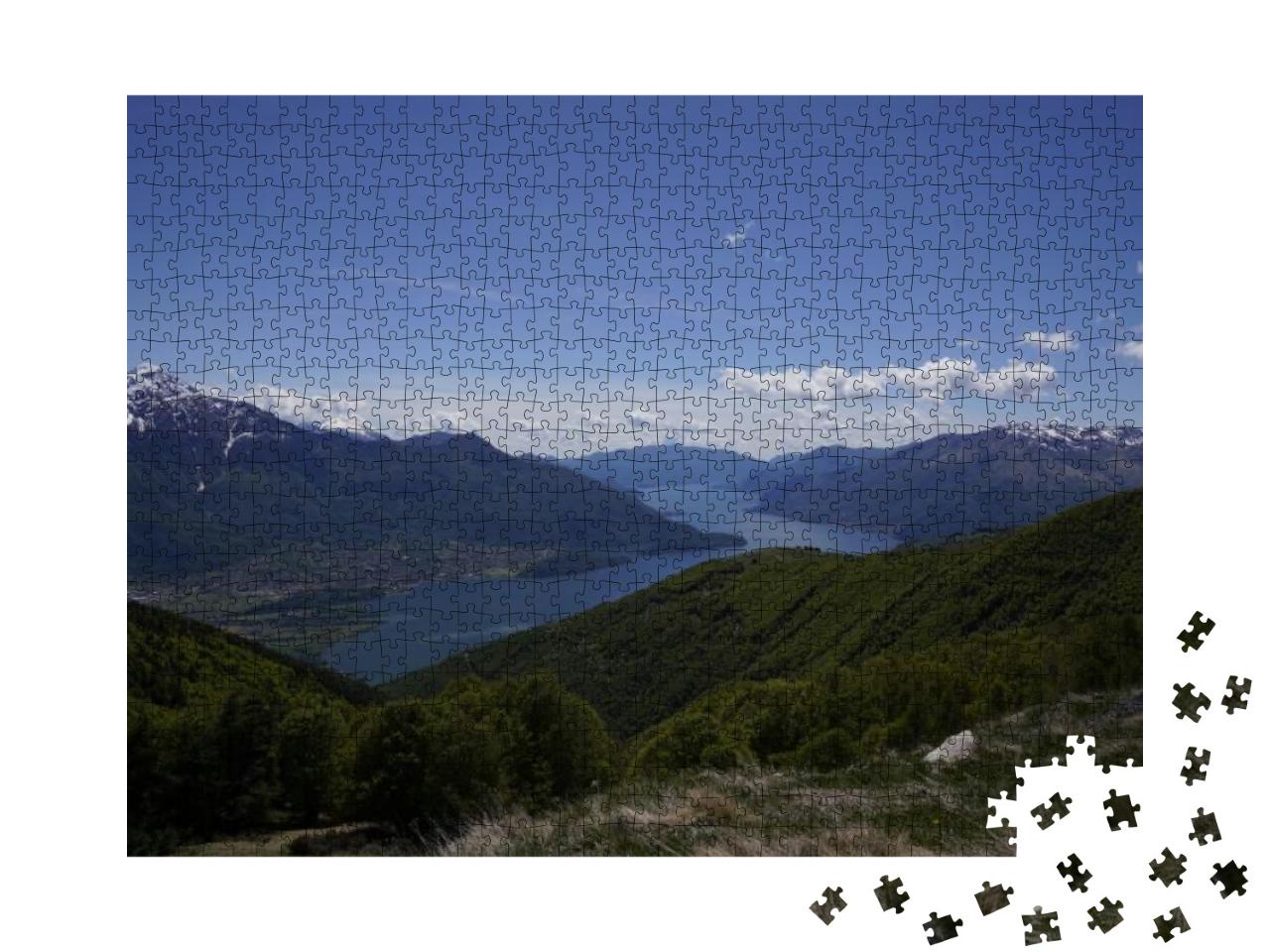 Lago Di Como Italy Lake... Jigsaw Puzzle with 1000 pieces