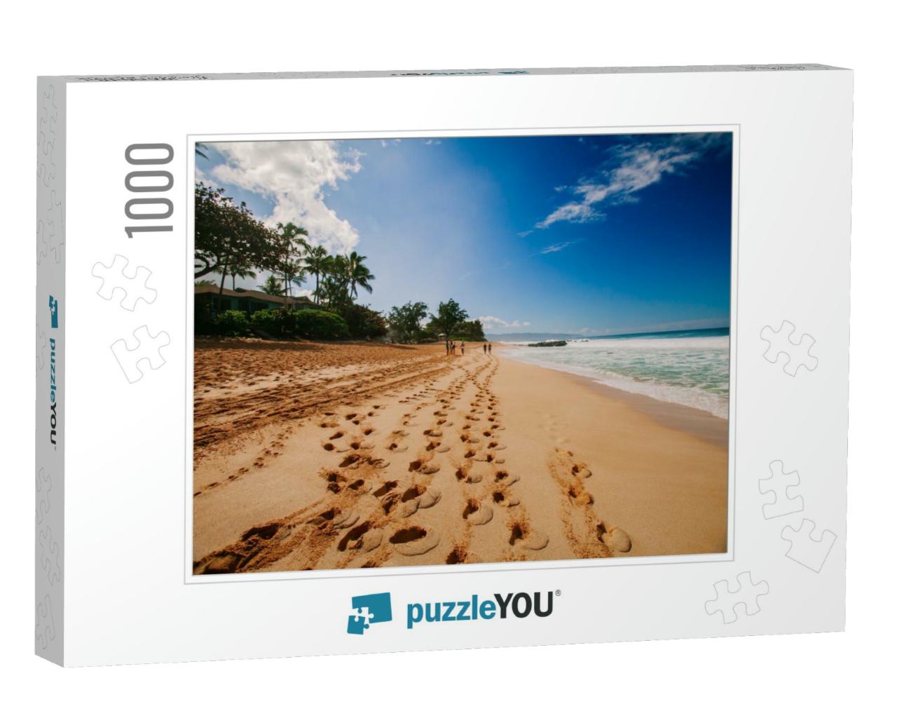 Paradise Beach on a Tropical Island... Jigsaw Puzzle with 1000 pieces