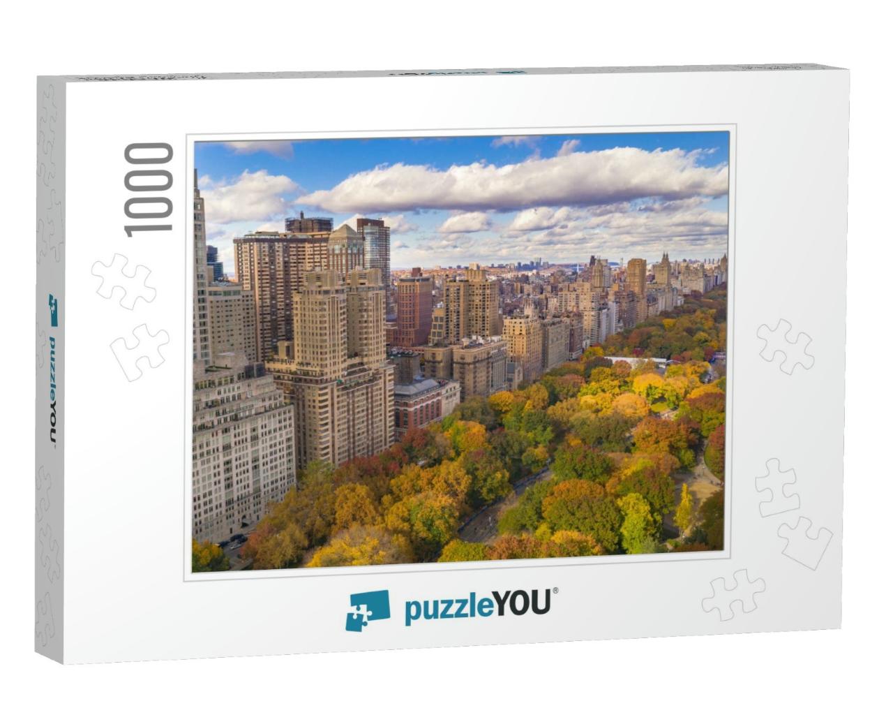 Central Park is a Wonderful Expanse of Nature in the Midd... Jigsaw Puzzle with 1000 pieces