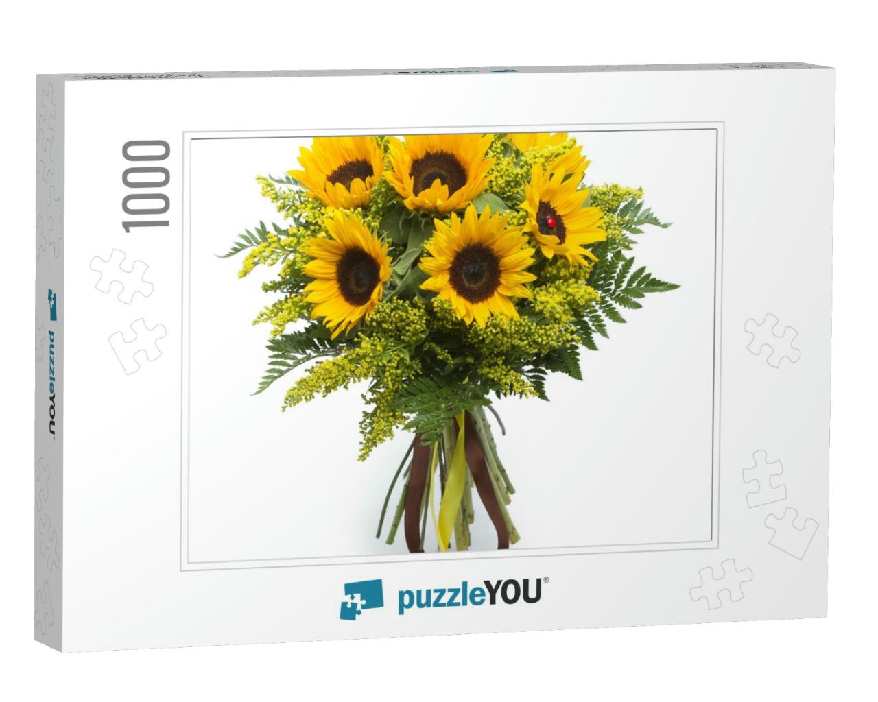 Bouquet of Sunflowers... Jigsaw Puzzle with 1000 pieces