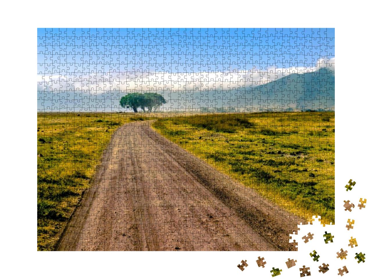 Tanzania. Africa... Jigsaw Puzzle with 1000 pieces