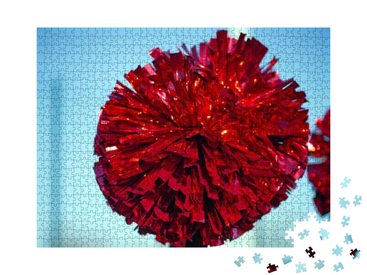 Cheerleader Pom Poms... Jigsaw Puzzle with 1000 pieces