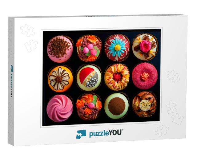 Colorful Cupcakes Jigsaw Puzzle