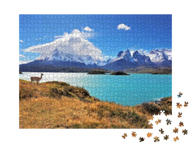 Epic Beauty of the Landscape - the National Park Torres D... Jigsaw Puzzle with 1000 pieces