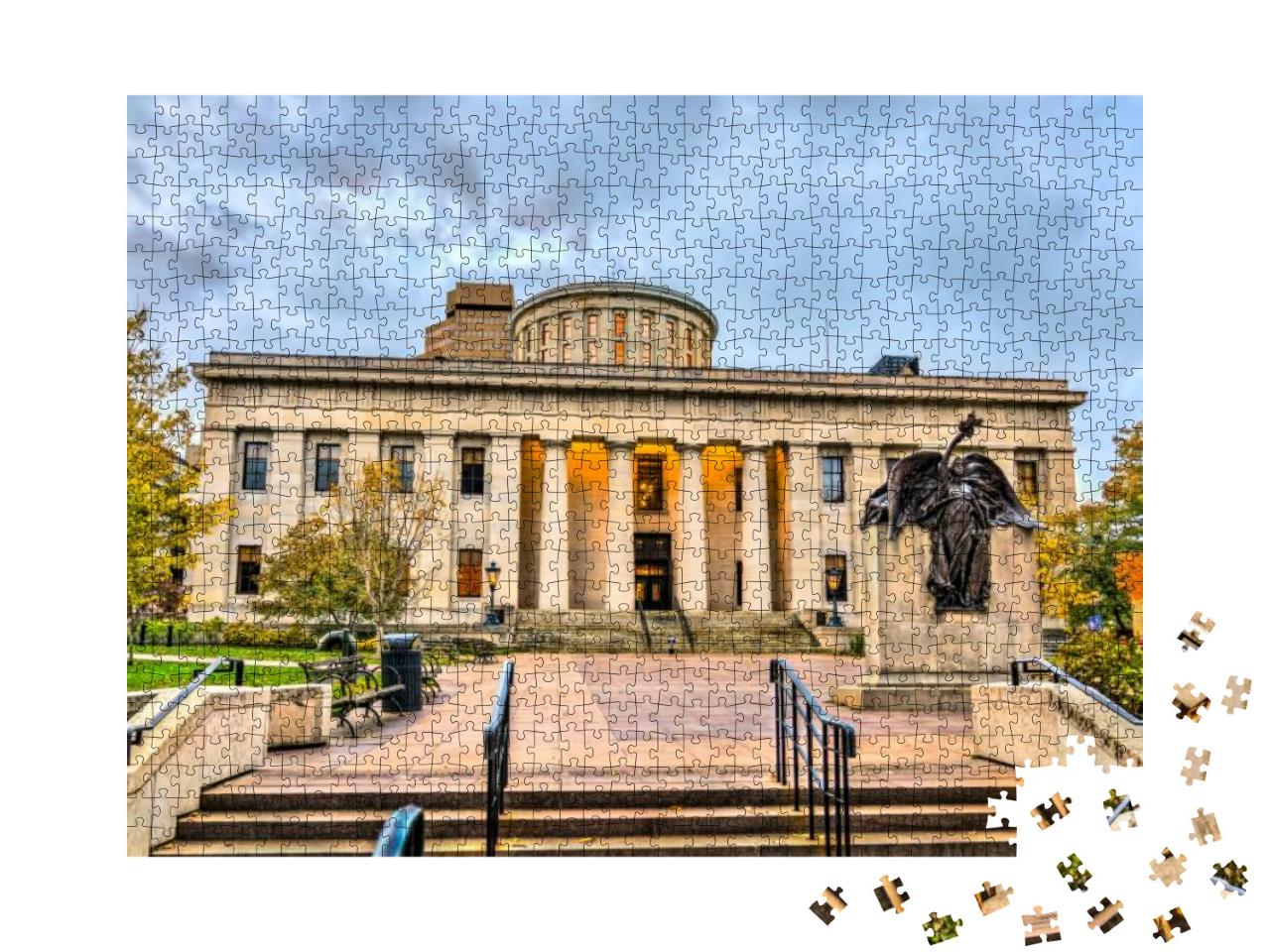 The Ohio Statehouse, the State Capitol Building & Seat of... Jigsaw Puzzle with 1000 pieces