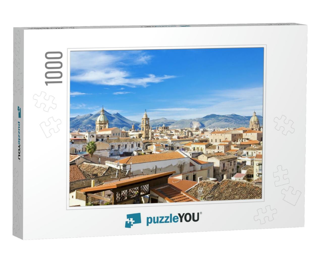 Panorama of the City of Palermo... Jigsaw Puzzle with 1000 pieces