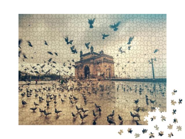 Gateway of India, Mumbai, India... Jigsaw Puzzle with 1000 pieces