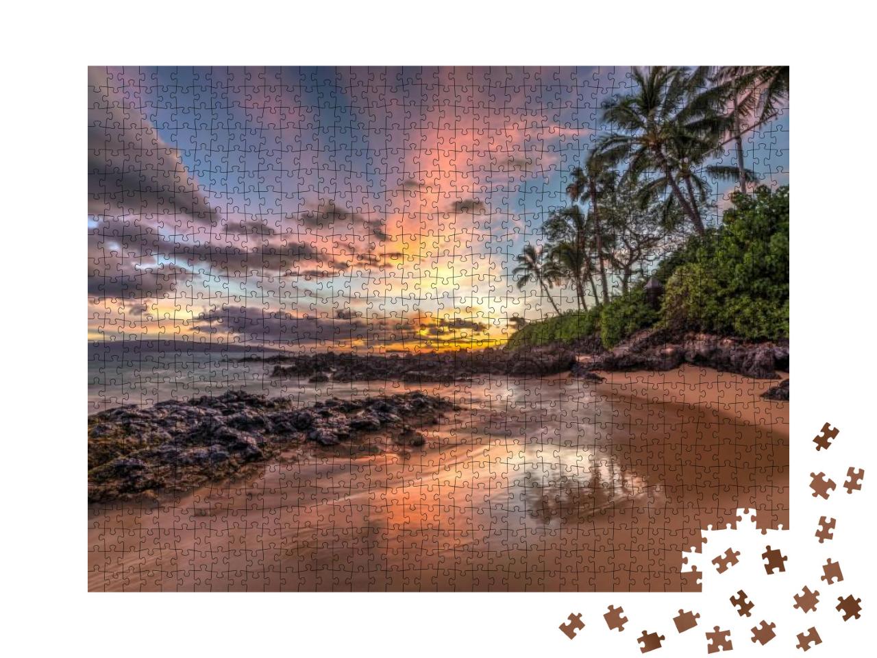 Hawaiian Sunset Wonder... Jigsaw Puzzle with 1000 pieces