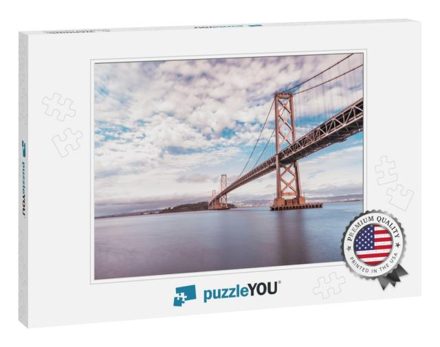 A Beautiful View of the Golden Gate Bridge in San Francis... Jigsaw Puzzle