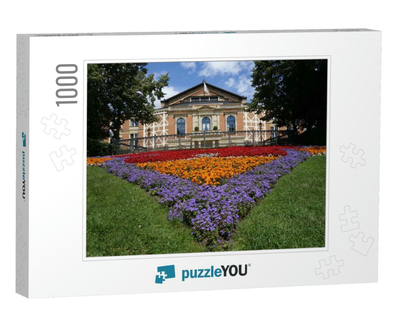 Festspielhaus Bayreuth in Bayern, Bavaria, Composer, Rich... Jigsaw Puzzle with 1000 pieces