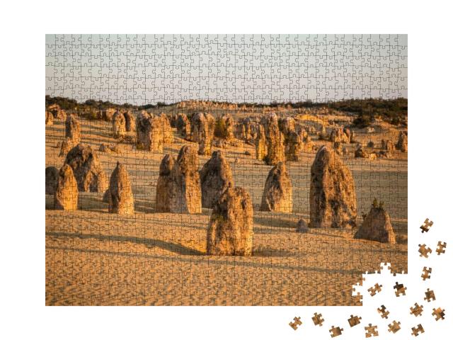 Pinnacles Desert, Nambung National Park, Western Australi... Jigsaw Puzzle with 1000 pieces