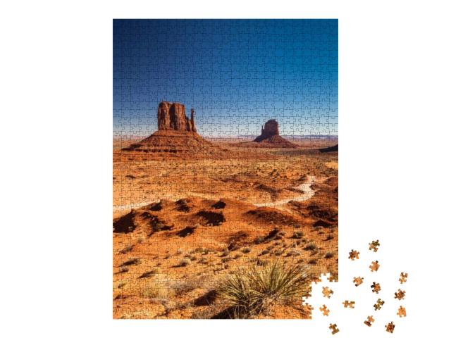 Monument Valley, Usa... Jigsaw Puzzle with 1000 pieces
