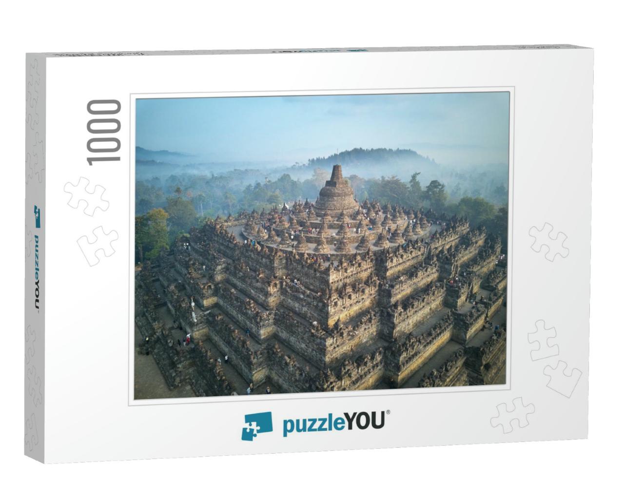 Borobudur Buddhist Temple... Jigsaw Puzzle with 1000 pieces