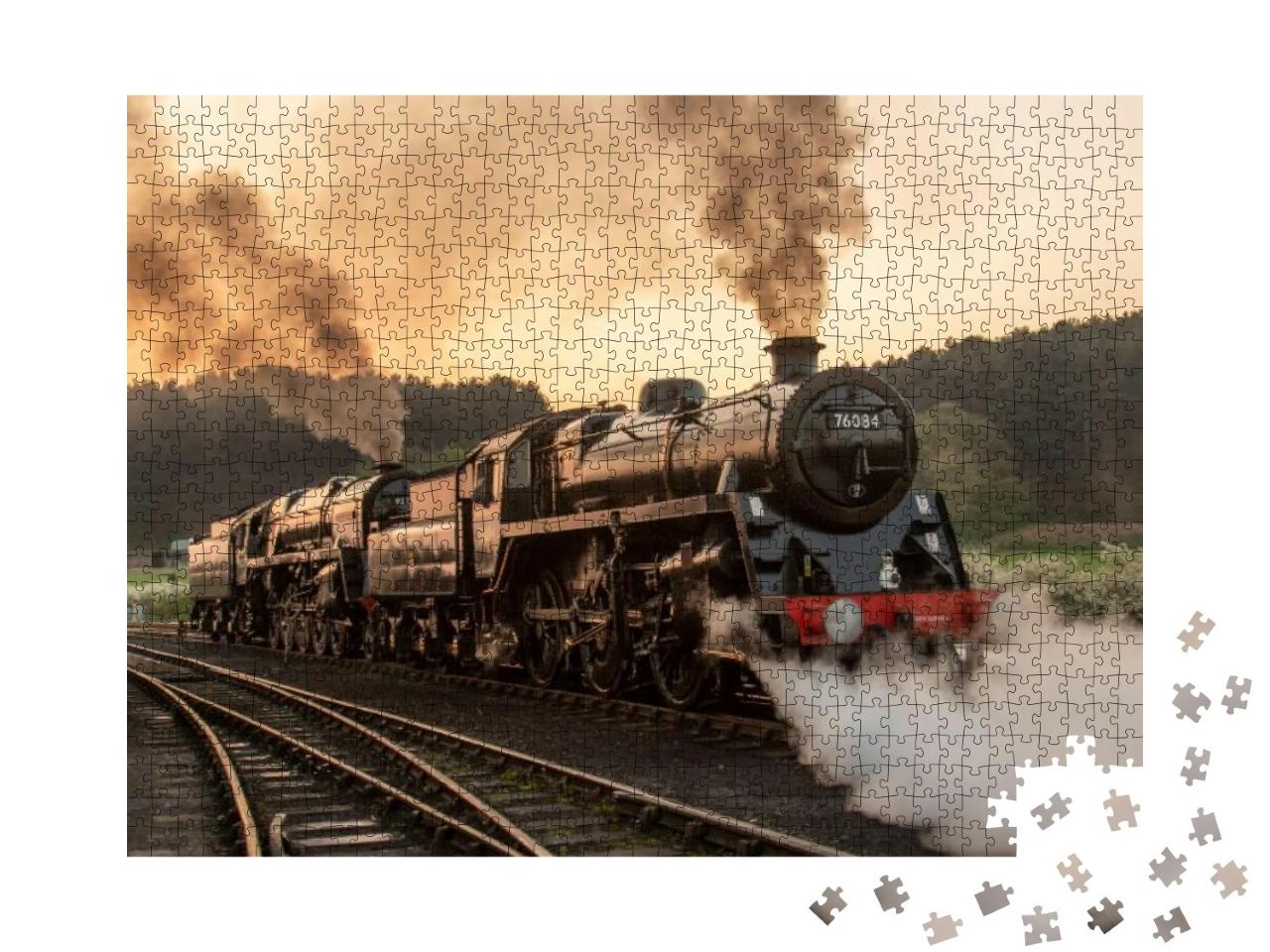 Double Headed Steam Locos... Jigsaw Puzzle with 1000 pieces