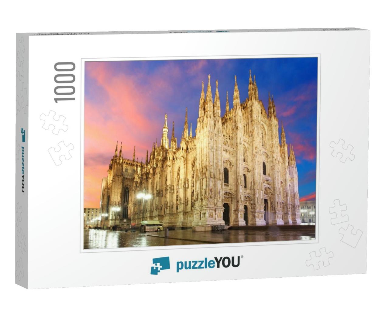 Milan Cathedral Dome - Italy... Jigsaw Puzzle with 1000 pieces
