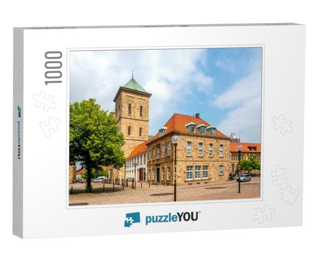 Cathedral in Osnabrueck, Germany... Jigsaw Puzzle with 1000 pieces