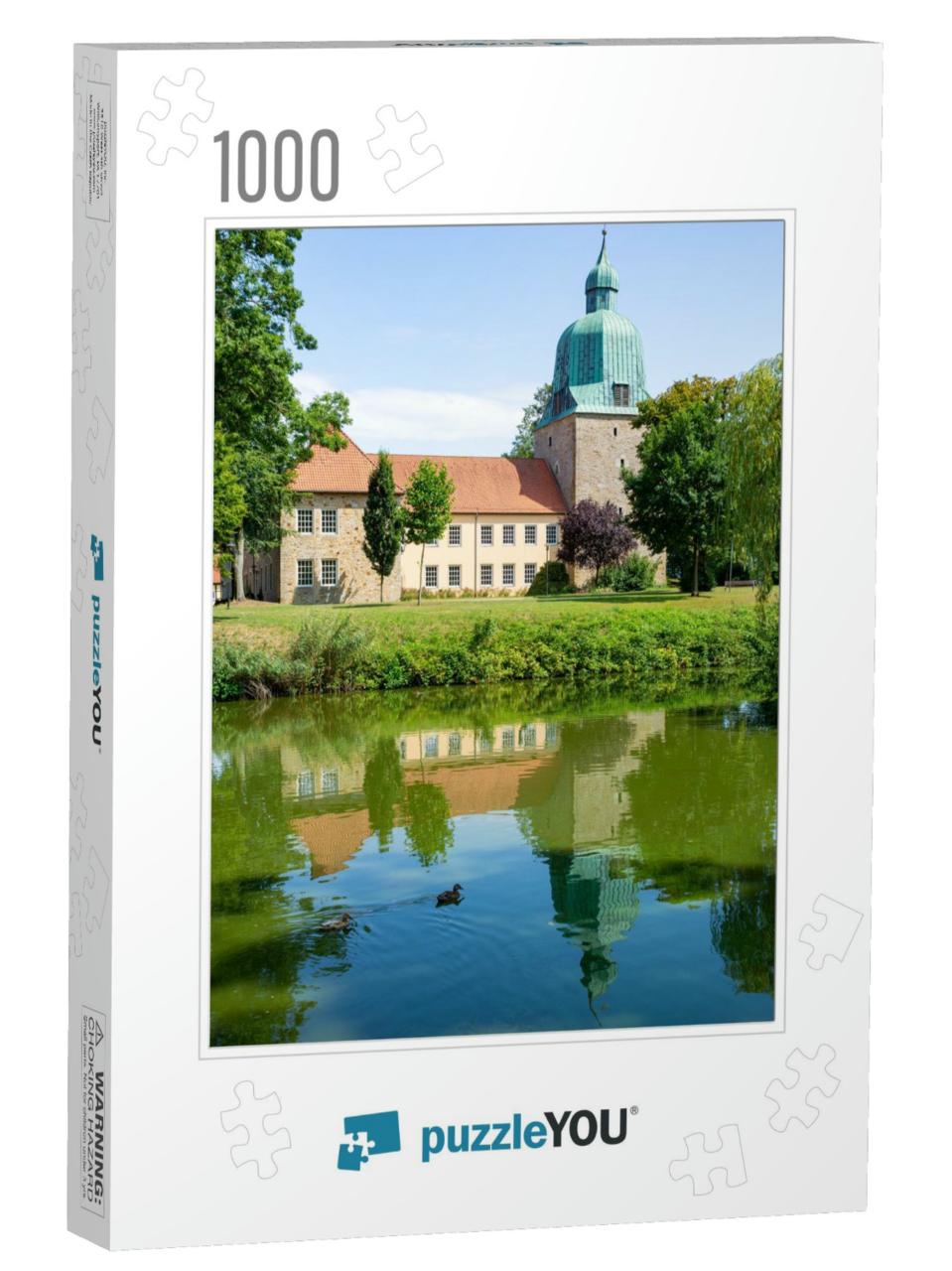 The Historic Castle in Fuerstenau, Lower Saxony, Germany... Jigsaw Puzzle with 1000 pieces