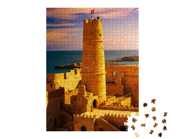 The Medieval Fortress with Its Large Courtyard is One of... Jigsaw Puzzle with 1000 pieces