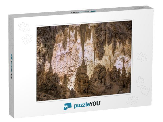 Carlsbad Cavern National Park, New Mexico, USA Inside of t... Jigsaw Puzzle