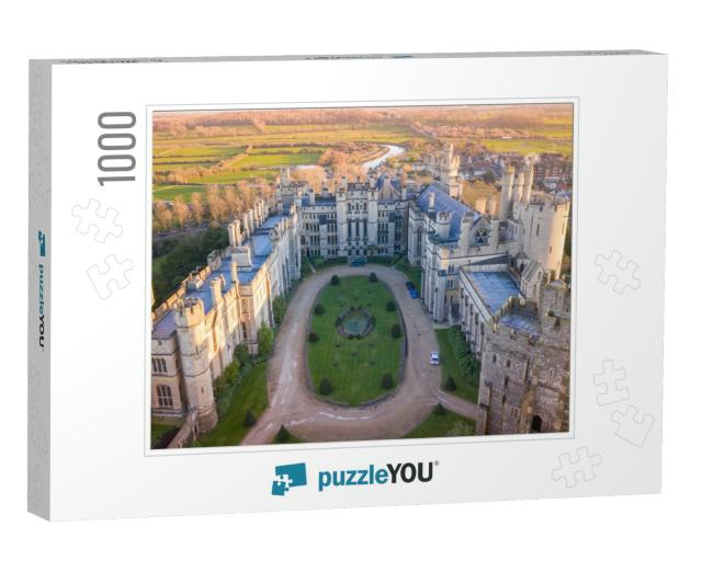 Arundel Castle, Arundel, West Sussex, England, United Kin... Jigsaw Puzzle with 1000 pieces