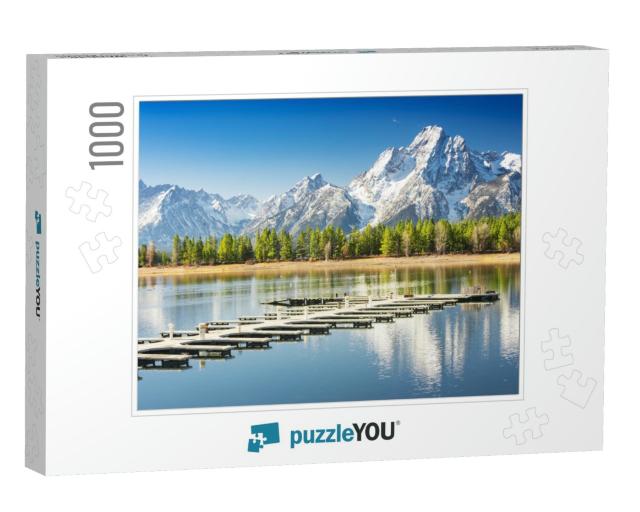 Grand Teton National Park, Wyoming, United States of Amer... Jigsaw Puzzle with 1000 pieces