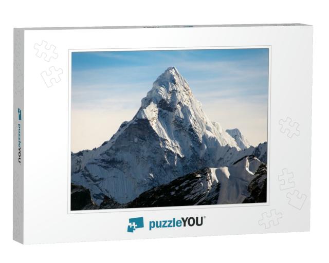 Evening View of Ama Dablam on the Way to Everest Base Cam... Jigsaw Puzzle