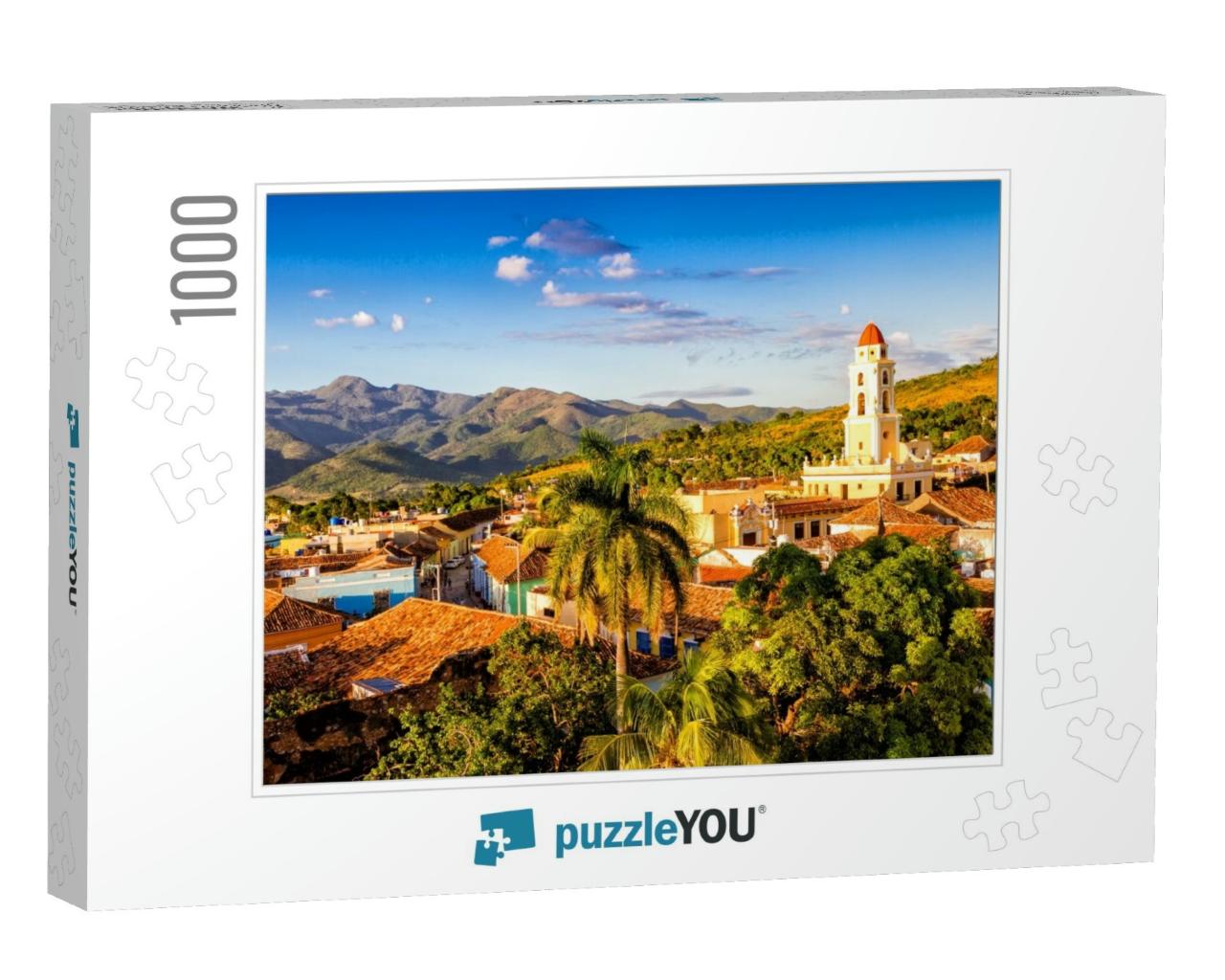 Trinidad De Cuba a Travelling Landmark in the Caribbean A... Jigsaw Puzzle with 1000 pieces