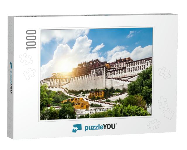 China Tibet Lhasa Potala Palace... Jigsaw Puzzle with 1000 pieces