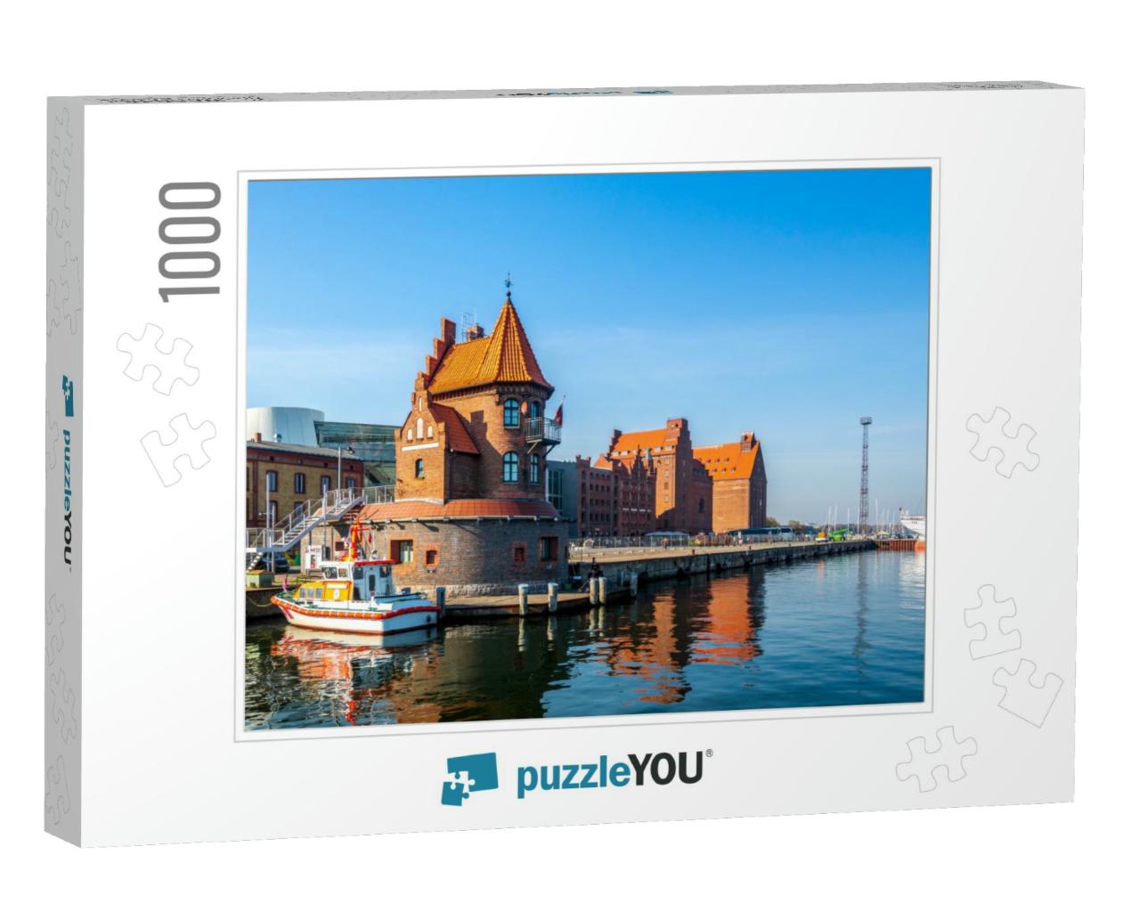 Marina of Stralsund, Germany... Jigsaw Puzzle with 1000 pieces