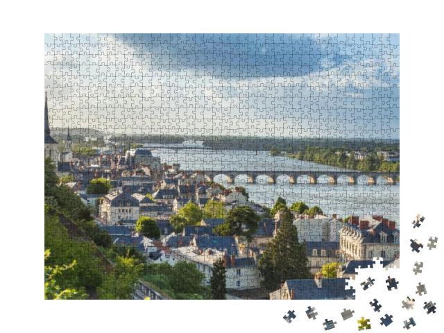 Chateaux of the Loire... Jigsaw Puzzle with 1000 pieces