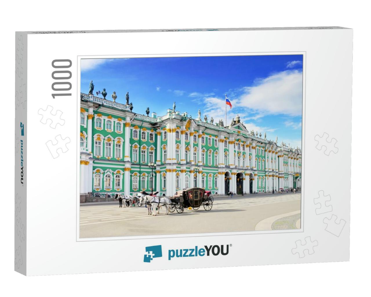 View Winter Palace Square in Saint Petersburg... Jigsaw Puzzle with 1000 pieces