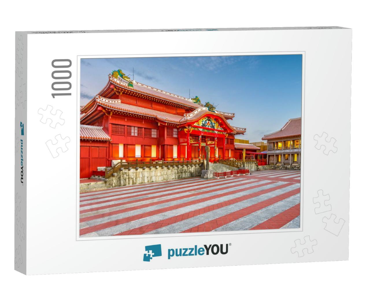 Naha, Okinawa, Japan At Historic Shuri Castle During Twil... Jigsaw Puzzle with 1000 pieces