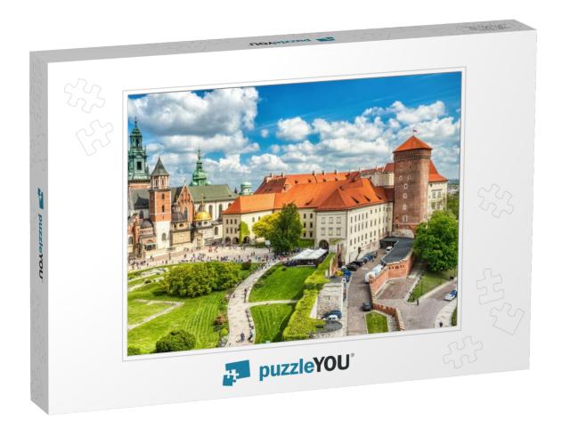 Wawel Castle During the Day, Krakow, Poland... Jigsaw Puzzle