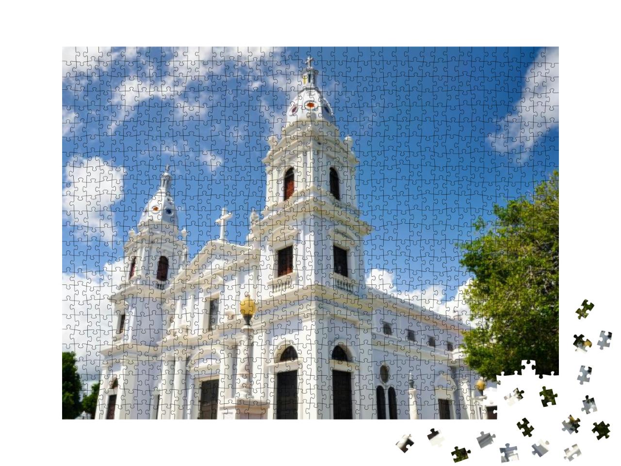La Guadalupe Cathedral, Ponce Puerto Rico... Jigsaw Puzzle with 1000 pieces