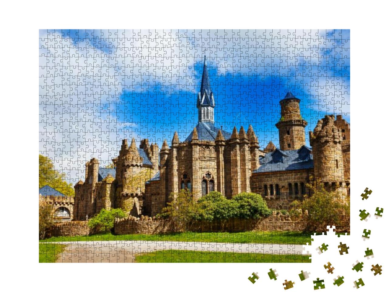 Walls Church & Fortifications of Lion Castle or Lowenburg... Jigsaw Puzzle with 1000 pieces