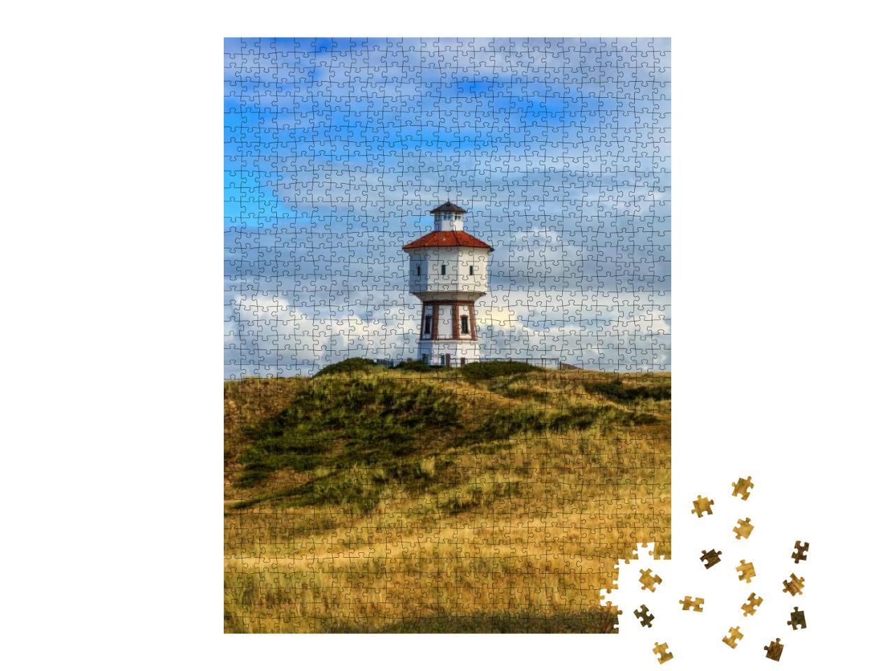 Lighthouse Langeoog... Jigsaw Puzzle with 1000 pieces
