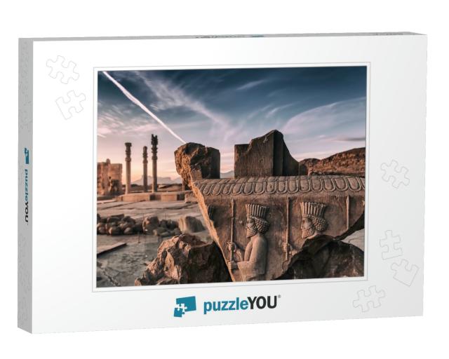 Persepolis Old Persian Parsa Was the Ceremonial Capital o... Jigsaw Puzzle