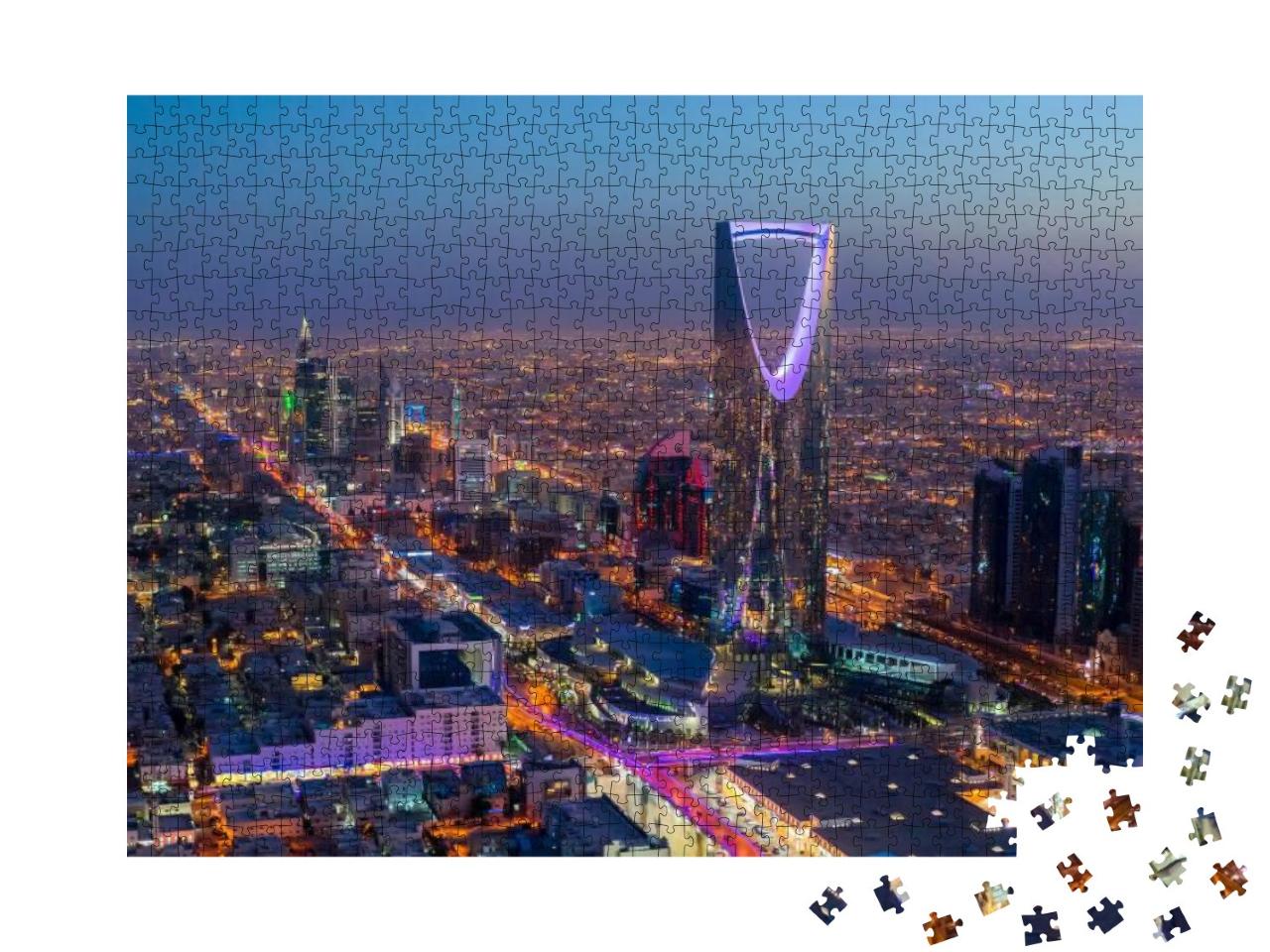 Saudi Arabia Riyadh... Jigsaw Puzzle with 1000 pieces