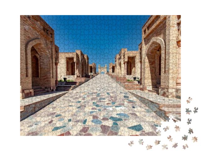 Traditional Tajikistan Buildings in Gissar... Jigsaw Puzzle with 1000 pieces