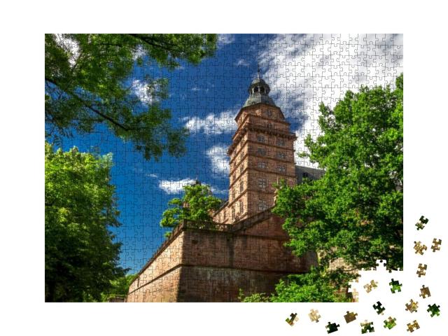 View of the Johannesburg Palace Against the Backdrop of C... Jigsaw Puzzle with 1000 pieces