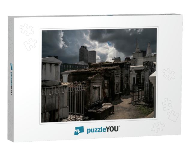 Old Cemetery in New Orleans, Louisiana... Jigsaw Puzzle