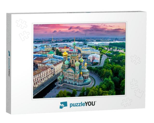Saint-Petersburg. Russia. Panorama of St. Petersburg At t... Jigsaw Puzzle