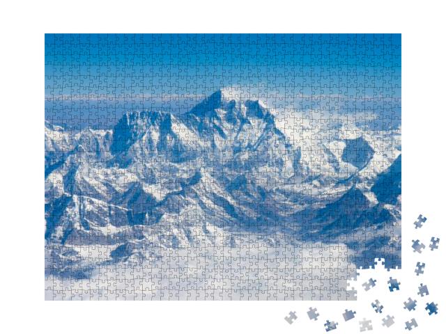 Mount Everest... Jigsaw Puzzle with 1000 pieces