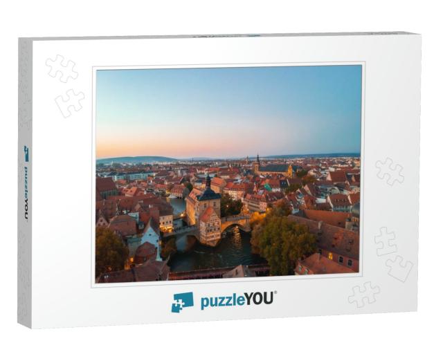 Amazing Sunset in Bamberg, Bavaria... Jigsaw Puzzle