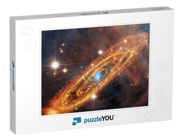 Universe Filled with Stars, Nebula & Galaxy. Elements of... Jigsaw Puzzle