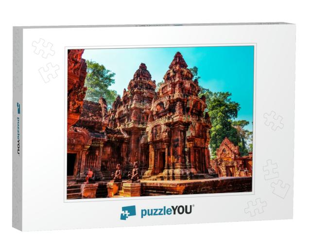 The Red Temple, Siem Reap, Cambodia... Jigsaw Puzzle