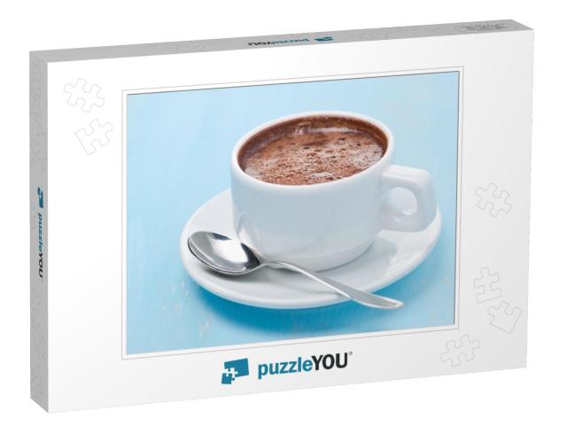 Cup of Hot Chocolate, Close-Up... Jigsaw Puzzle