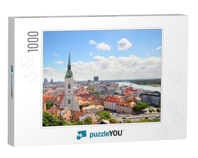 View of Bratislava... Jigsaw Puzzle with 1000 pieces