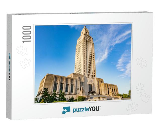 Louisiana State Capitol Building in Baton Rouge... Jigsaw Puzzle with 1000 pieces