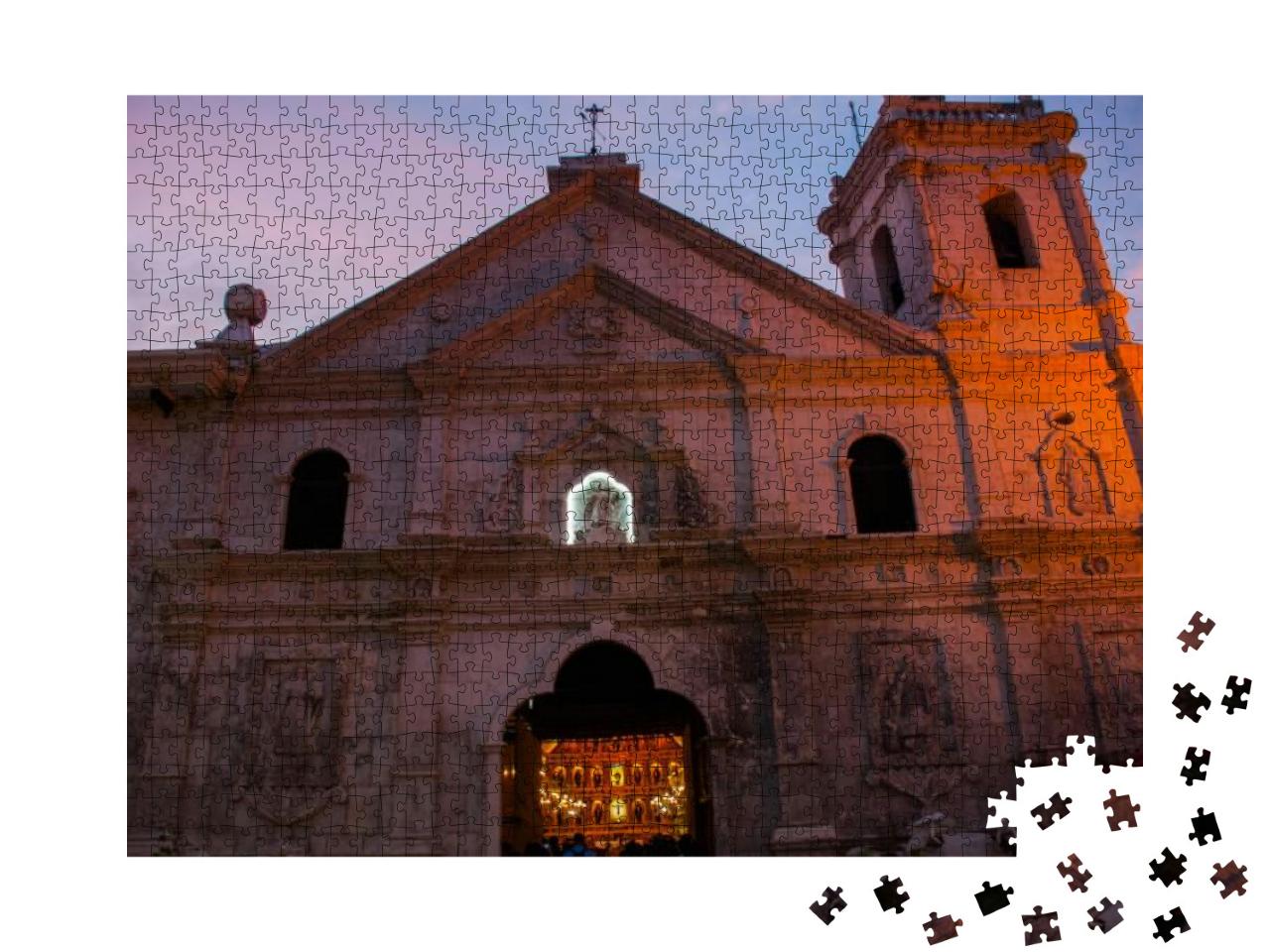 Basilica Minore Del Santo Nino is a Minor Basilica in Ceb... Jigsaw Puzzle with 1000 pieces